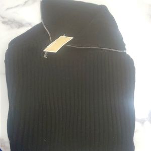 Michael Kors ribbed Poncho